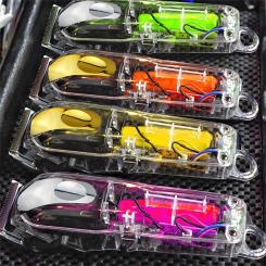 For Wahl 8148/8591 Transparent Electric Hair Clipper Cover Plastic Shop Trimmer Hairdressing Cutting Barber G0404