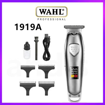 Original Wahl 1919A Metal Limited Edition Professional Hair Clipper Cordless Set For Barbers With type-c charging cable