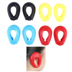 2Pcs/Pack Prevent From Stain Ear Protectors Earmuffs Hair Dye Hairdressing Ear Covers Profession Salon Hair Color Styling Tools