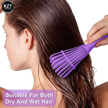 Multi-functional Massage Comb Rib Styling Antistatic Hairbrush For All Hair Types Styling Comb