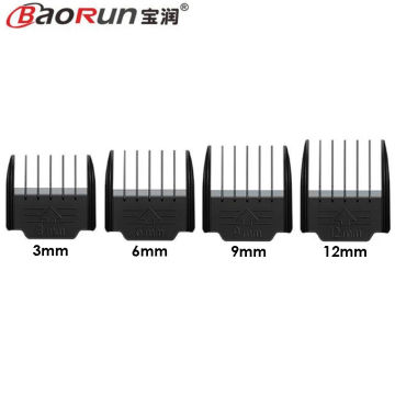 Original Nozzles 3/6/9/12mm Hair Trimmer Comb Set for BAORUN 938/X6/X7/A8S/P2/P3/P6/P7/P9/S1 Hair Clipper Shaving Combs