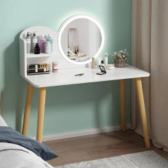 Dresser Bedroom Makeup Table Modern Simple Small Apartment Table Girl Bedroom 2022 New Dresser