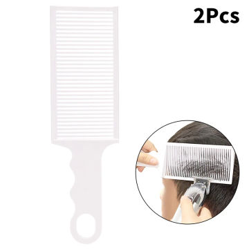 Top Fading Comb Professional Barber Clipper Blending Flat Hair Cutting Comb For Men Heat Resistant Fade Brush Salon Styling Tool