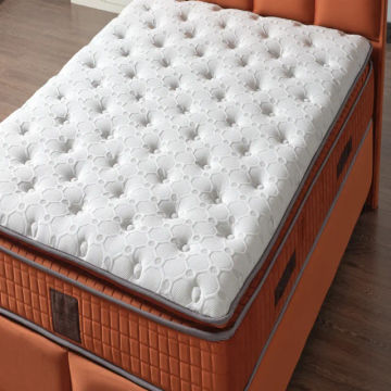 Euro Top Custom Factory Supply King Queen Full Size Foam Pocket Spring Hotel Mattress