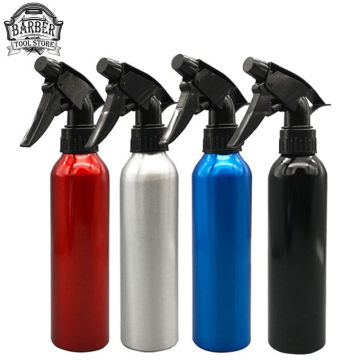 Aluminum Hairdressing Spray Bottle Solid Color Atomizer Fine Misting Alcohol Refillable Durable Sprayer Salon Hair Cutting Tools
