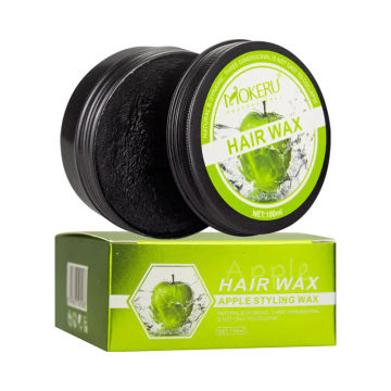 Mokeru Apple hair wax 150g Easy Hair Styling Wax For Men Strong Hold Restoring Pomade Hair Wax Teatment