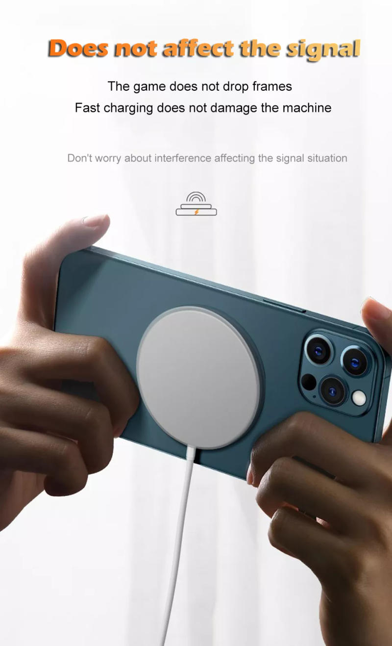 Description Picture 3 of item20W Original Magnetic Wireless Charger for iPhone 14, 13, 12, 11 Pro Max – Fast Charging for Apple AirPods, XS Max, XR, 8 Plus