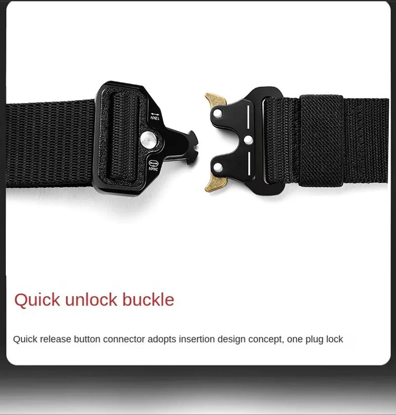 Description Picture 5 of itemEliteGear Tactical Belt: Premium Quality Army Outdoor Hunting and Survival Accessory - Multi-Function, Combat-Ready, High-Performance 