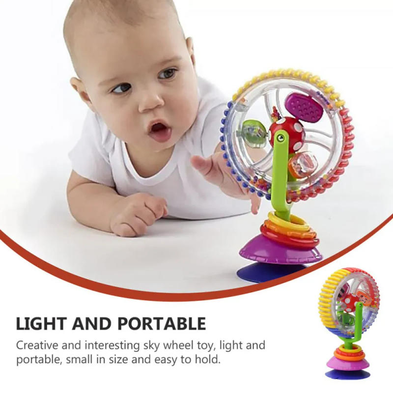 Description Picture 6 of itemBaby Rotating Ferris Wheel Rattle with Suction Cup - Early Developmental Toy for Babies and Toddlers