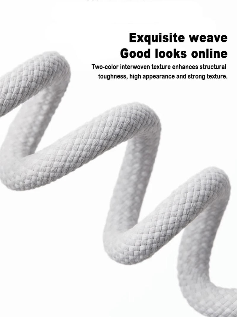 Description Picture 5 of item1m, 1.5m, 2m USB-C to USB-C Charging Cable – Ideal for iPhone 15 Plus Pro Max, iPad Pro, Air, and More