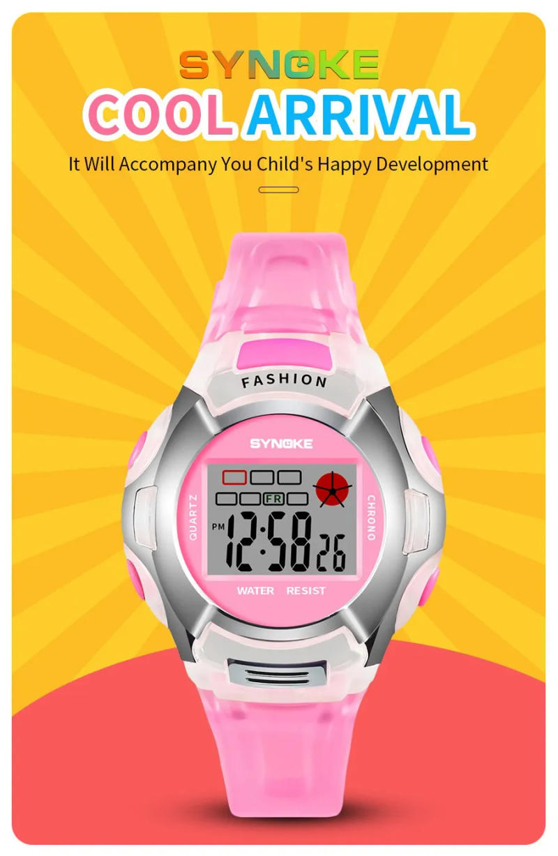 Description Picture 3 of itemSYNOKE Kids Electronic MultiFunction Watch