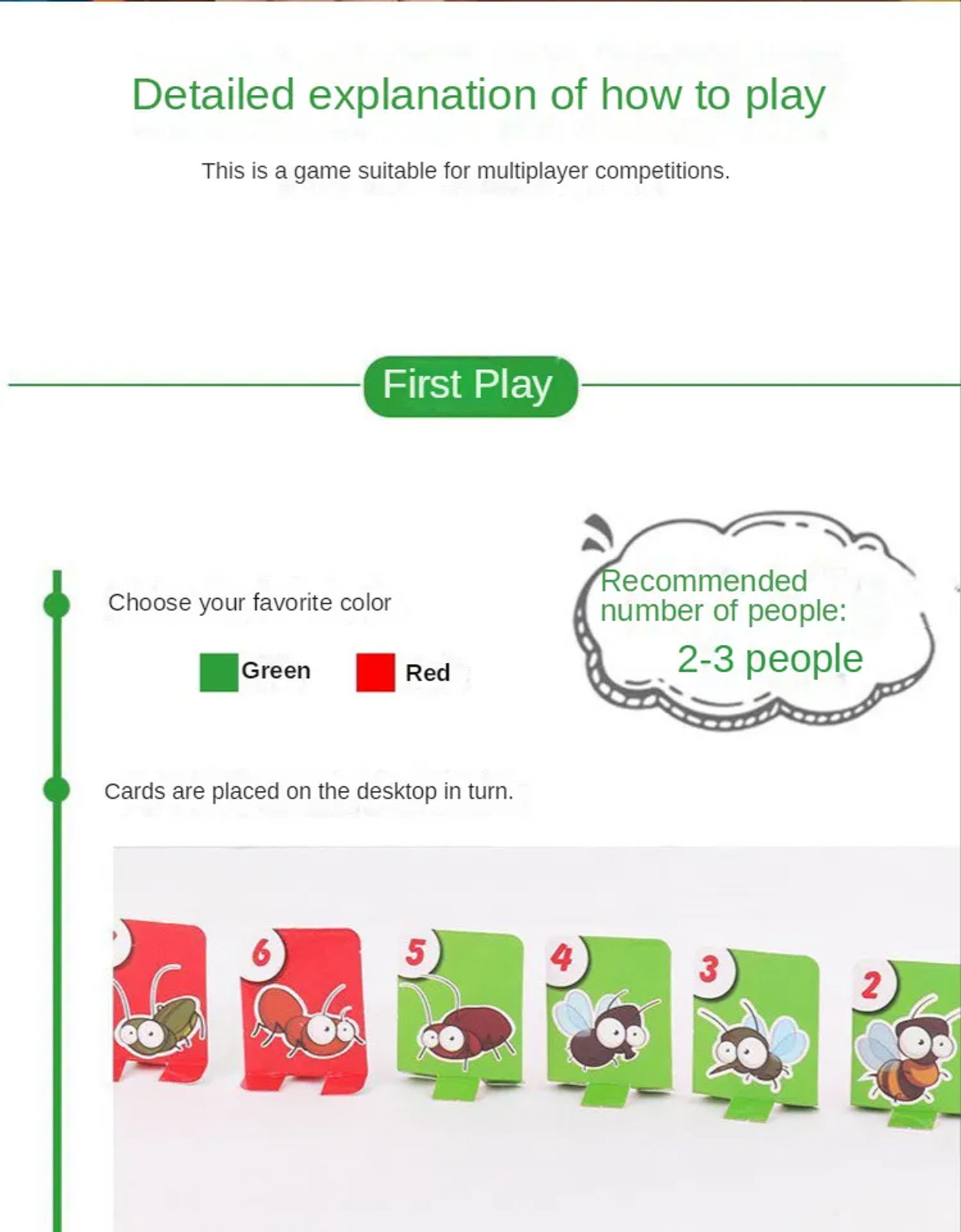 Description Picture 4 of itemFroggy Fun Tongue-Sticking TikTok Frog Toy, Lizards Mask, and Two-Player Card Game Set - Desktop Interactive Toys for Parent-Child Par
