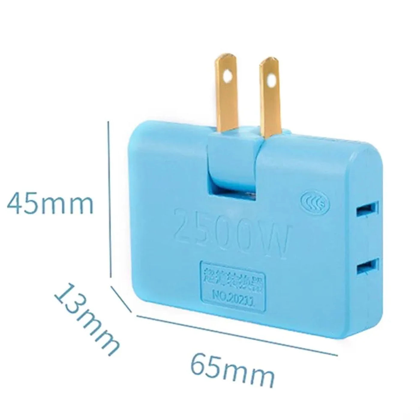 Description Picture 1 of itemOne in Three 180 Degree Extension Plug Converter Socket - US Electrical Adapte