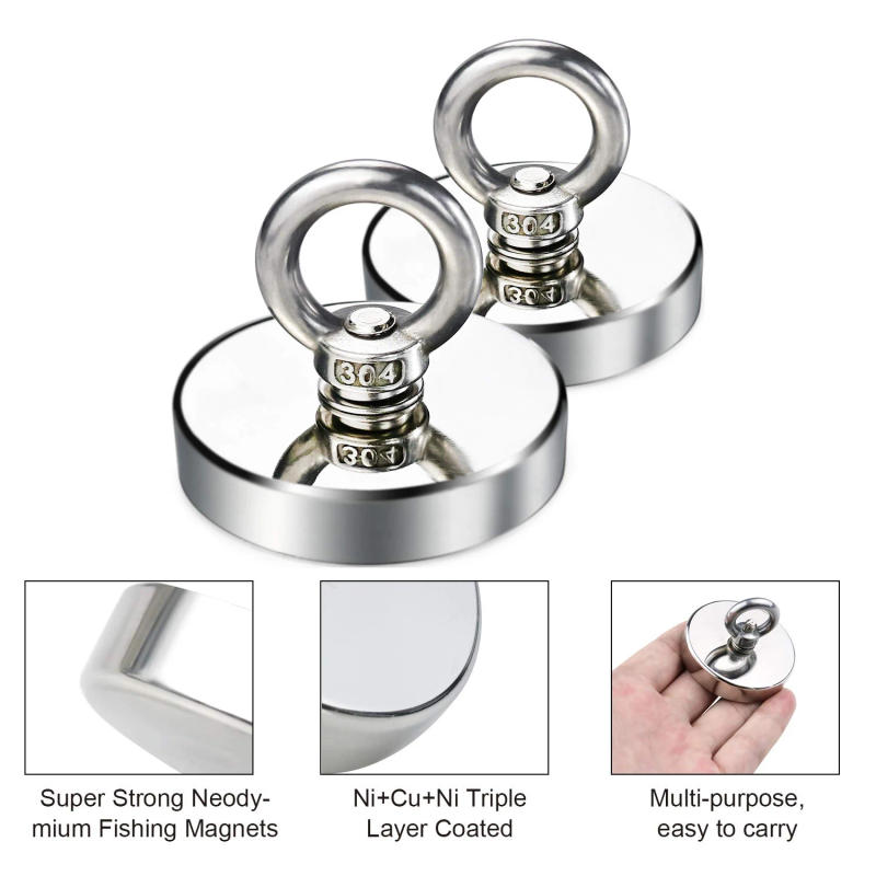 Description Picture 6 of itemSuper Magnet - Strong, Powerful Neodymium Magnets N52 for Magnetic Fishing, Search Hooking, and More