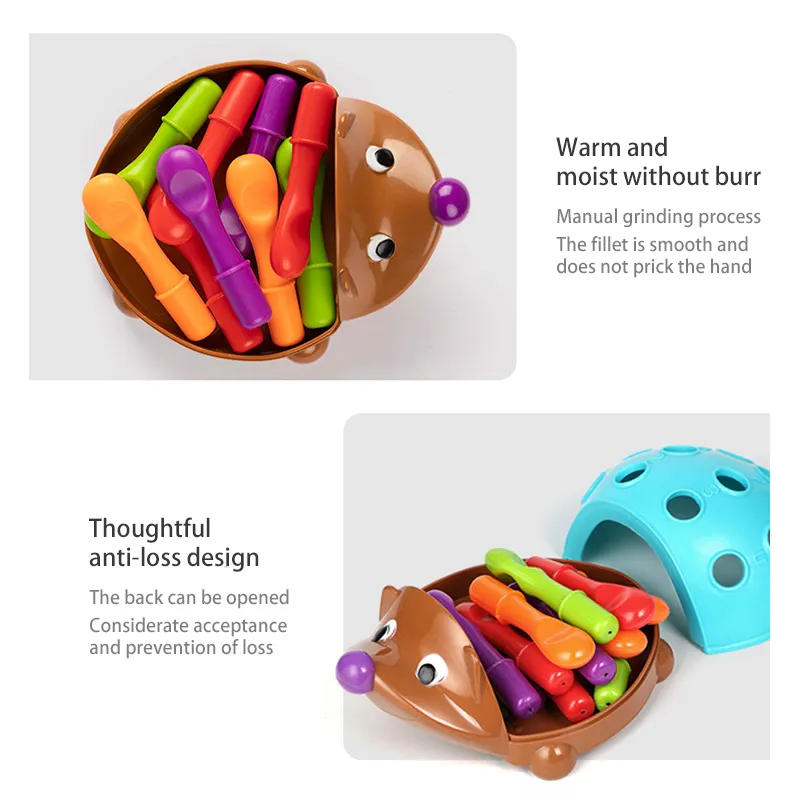 Description Picture 5 of itemEarly Education Toy Focused on Children's Fine Motor Skills and Hand-Eye Coordination - A Fun Insert and Fight Toy for Ages 1-3 Years