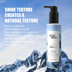 Men's hair gel water lasting styling micro-fragrance moisturizing styling gel spray