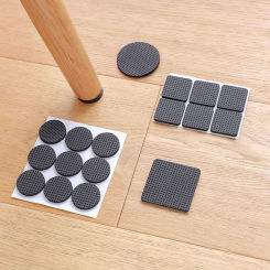 Self Adhesive Table Leg Feet Rug Felt Pads Anti Scratch Anti-Slip Rubber Chair Feet Pads Mute Stickers Furniture Accessories