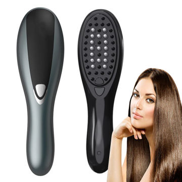 Vibrate Hair Care Massage Comb Hair Treatment Head Relax Hair Growth Anti Hair Loss Therapy Guide Hair Regeneration Liquid Comb