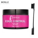 BIOSLLE Hair Pomade Hair Styling Wax Fixed Gel Hair Finish Gel Edge Control Wax Stick with Hair Edge Brush