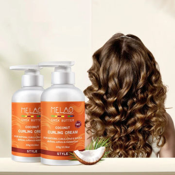 Moisturizing Elastin Curling Cream Styling Rebounding Repairing Curling Conditioner Perm Care Hair Mask Curly Hair Product Rizos