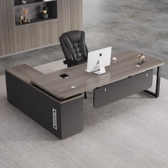 Boss Conference Office Desk Computer Aesthetic Modern Modern Reception Office Desk Executive Luxury Escritorios Furniture SR50OD