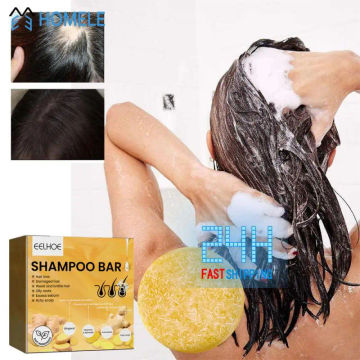Hair Growth Shampoo Soap Anti-shedding Hair Care Hair Growth Hair Follicle Repair Shampoo Ginger Shampoo Soap Nursing Soap