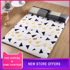 Non-slip Light Mattress Household Hotel Bedding Protection Pad Student Folding Tatami Mattresses Floor Ground Sleeping Mat