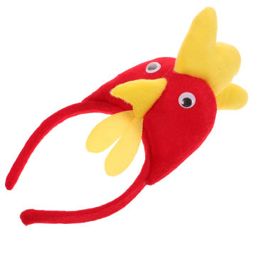 Hair Accessories Child Stuffed Animals for Babies Chicken Costume Adult Red Decor