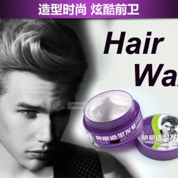 1pc long lasting hair wax professional men portable casual pomade clay modeling stereotypes styling tools