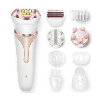 Rechargeable 5 in 1 Women's Hair Remover Cordless Epilator For Women Hair Removal Facial Depilation Lady Shaver