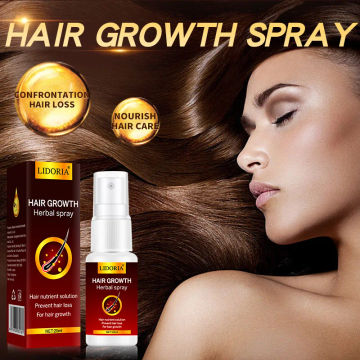 Ginger Hair Growth Essence Spray Effective Fast Growing Serum Anti Damaged Dry Repair Scalp Treatment Anti Hair Loss Products