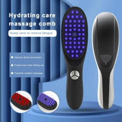 1 Set Massage Comb Durable PC ABS Scalp Absorption Massage Tool Anti-stress Relaxing Scalp Massage Spray Brush for Healthy Hair