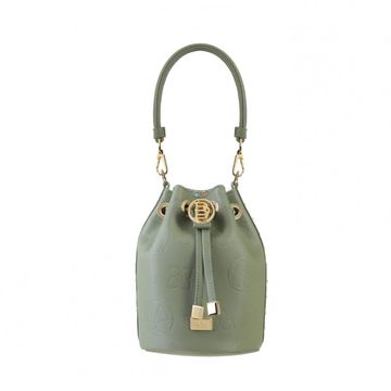 Women's handbag leather bag MERE MAT NAPA OLIVE