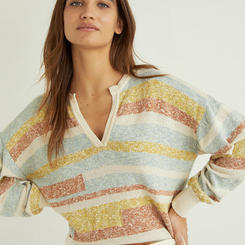 COMBINED KNIT SWEATER