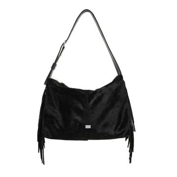 CLOSSY FLOTER BLACK women's leather bag