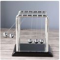 Newton's Cradle: Steel Ball Balance Desk Toy, Ideal for School Teaching, Physics Science, and Home Decoration, a Perfect Gift