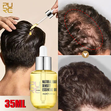 PURC Fast Hair Growth Serum Oil Ginger Anti Hair Loss Scalp Treatment Grow Products Beauty Health Hair Care For Men Women