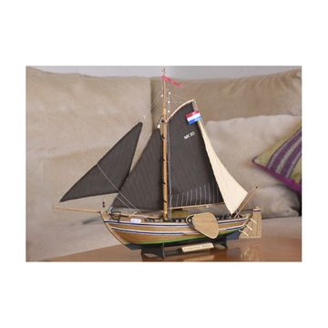 Gift Pack with Ship Model, Paints and Tools: Fishing Boat Botter