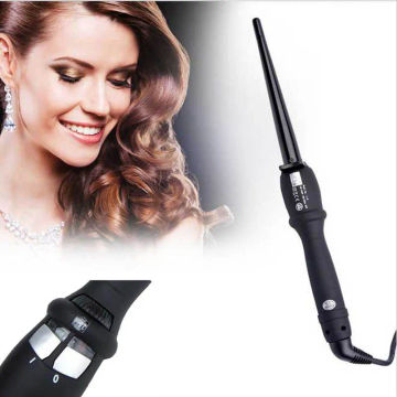 hair curler machine hair iron Professional 2.5M metre line LED Display Ceramic curly Hair Curling Iron Rollers 110V-220V Black