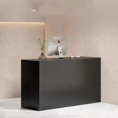 Wood Counter Reception Desk Cash Information Modern Reception Desk Basses Simple Console Recepcion Mostrador Home Bar Furniture