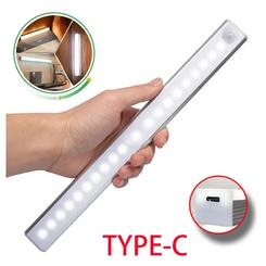 SmartSense Pro: Wireless LED Motion Sensor Light with Type C Rechargeable Battery - Versatile Cabinet, Wardrobe, Kitchen