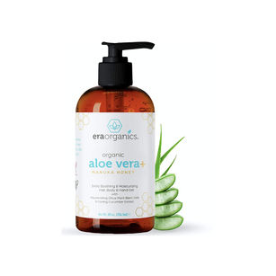 Aloe Vera Gel: Natural, Organic, For Hair, Face, Skin