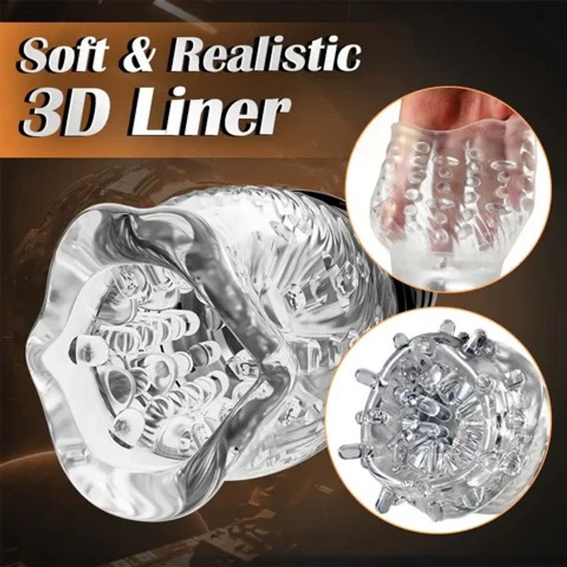 Description Picture 6 of itemMonica 4.0 Version 10 Vibrating 5 Rotating Blowjob Masturbator