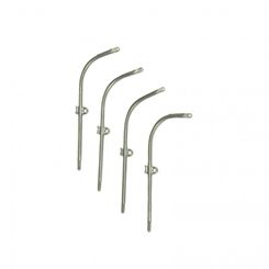 Small Boat Jib (Davit) in Metal 55 mm (4 Units) for Ship Modelin
