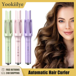 Automatic Curling Iron 32 Mm Big Roll Anion Ceramic Hair Curler 4-Speed Adjustable Fast Heating Fashion Styling Tools Hair Waver