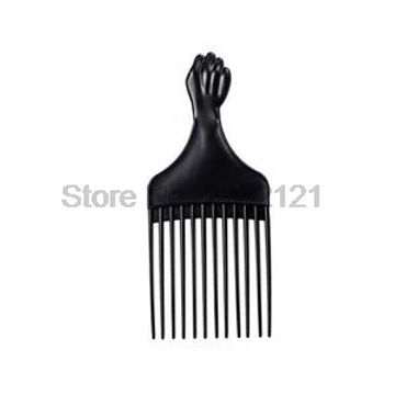 by dhl or ems 500pcs Black Plastic Comb Super Narrow Tooth Combs No Static Lice Beard Comb Hair Styling Messager Relax Comb hot