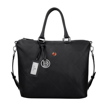 ﻿Leather handbag HERRA NAPA BLACK