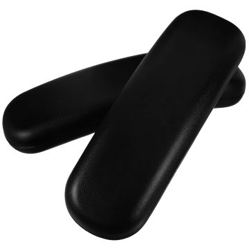 1 Pair of Swivel Chairs Arm Rest Armchair PU Pad Office Chair Armrests Chair Arm Replacement