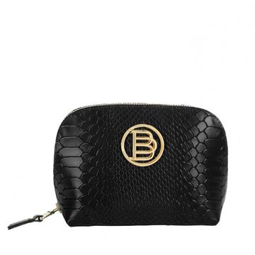 CASUAL BLACK COSMETIC BAG