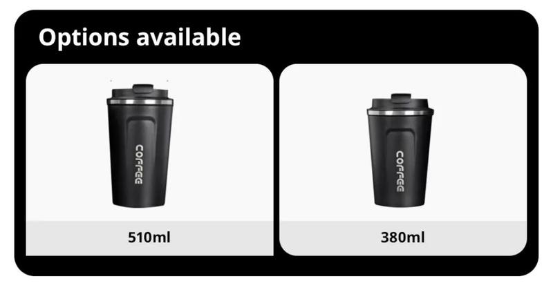 Description Picture 6 of itemStainless Steel Smart Coffee Tumbler - Thermos Cup with Intelligent Temperature Display, Portable Travel Mug in 380ml and 510ml Options